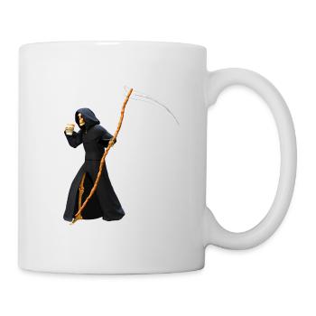 Coffee to go for death - Mug - white - Right
