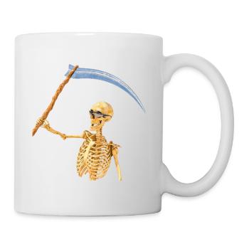 Hurra, wieder ein toller Tag! - Tasse - Weiß - Rechts