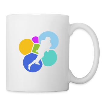 American Football Football Player Footballer - Mug - white - Right
