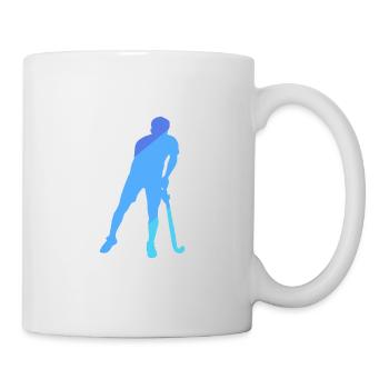 Hockey sur gazon Hockey en salle Bâton de hockey sur gazon - Mug blanc - blanc - Droite