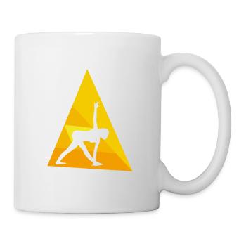 Yoga Sun Salutation Mantra Vinyasa - Mug - white - Right
