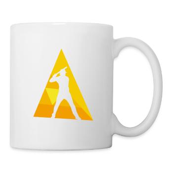 Baseball Baseball Bats Batting Fielding - Mug - white - Right