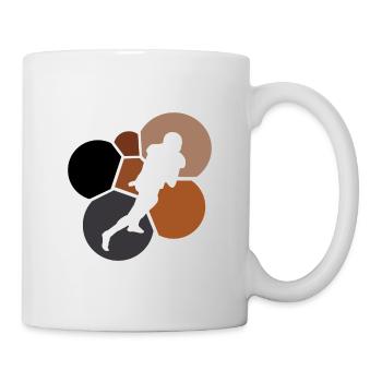 American Football Football Player Footballer - Mug - white - Right