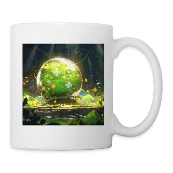 Au coeur de la jungle - Mug blanc - blanc - Droite