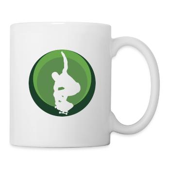 Skateboard Skateboarding Skater - Mug blanc - blanc - Droite