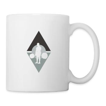 Deadlift Weightlifting Fitnessstudio - Tasse - Weiß - Rechts