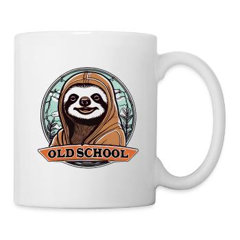 Sloth / Old School / Animal / Serene / Zoo - Mug - white - Right