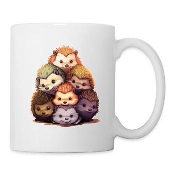 Igel - Tasse - Weiß - Rechts