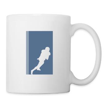 American Football Footballer Touchdown - Tasse - Weiß - Rechts