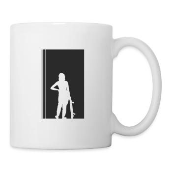 Skateboard Skateboarder Skater Skaten - Tasse - Weiß - Rechts