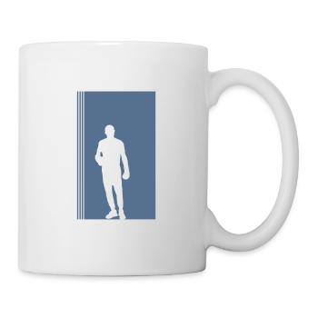 Schlag Boxing Boxsack Boxen - Tasse - Weiß - Rechts