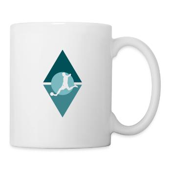 Défenseur Gardien de but de football - Mug blanc - blanc - Droite