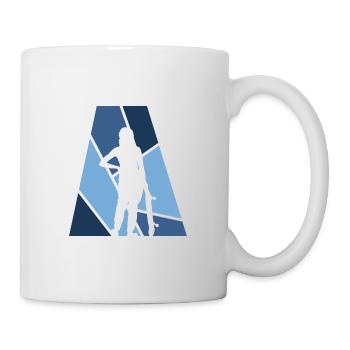 Skater Skateboard Skateboard - Tasse - Weiß - Rechts