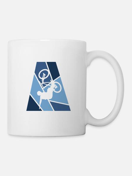 BMX Freeride - Tasse - Weiß