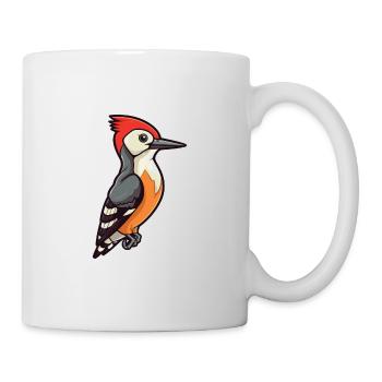 Pic Cartoon Kawaii Aquarelle Illustration - Mug blanc - blanc - Droite