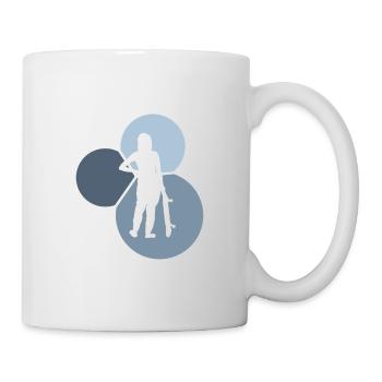 Skater Skateboarding - Tasse - Weiß - Rechts