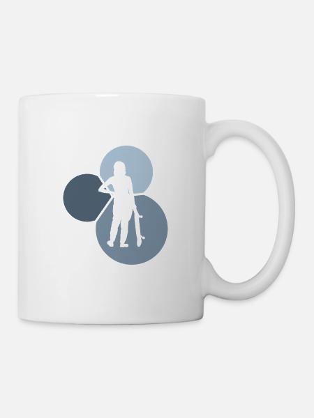 Skater Skateboarding - Tasse - Weiß