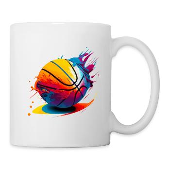 Basketball - Mug blanc - blanc - Droite
