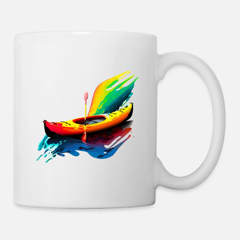 Kajak - Tasse - Weiß