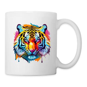 Tigre - Mug blanc - blanc - Droite