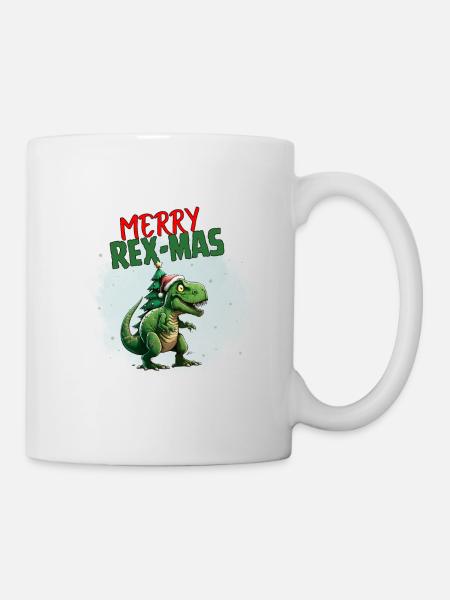 Merry Rex-Mas - Mug - white