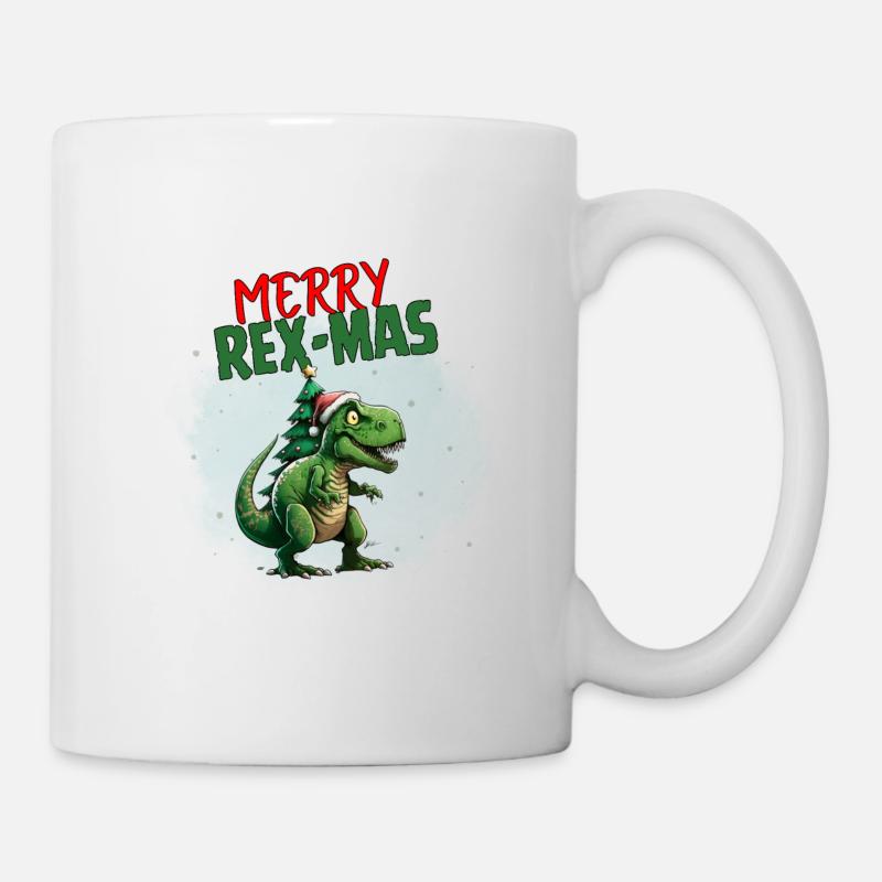 Merry Rex-Mas - Mug - white