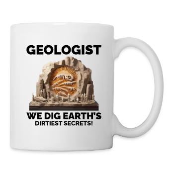 Geologists Have the Best 'Earthly' Sense of Humor - Mug - white - Right