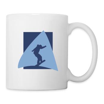 Snowboard Winter Sports - Mug - white - Right