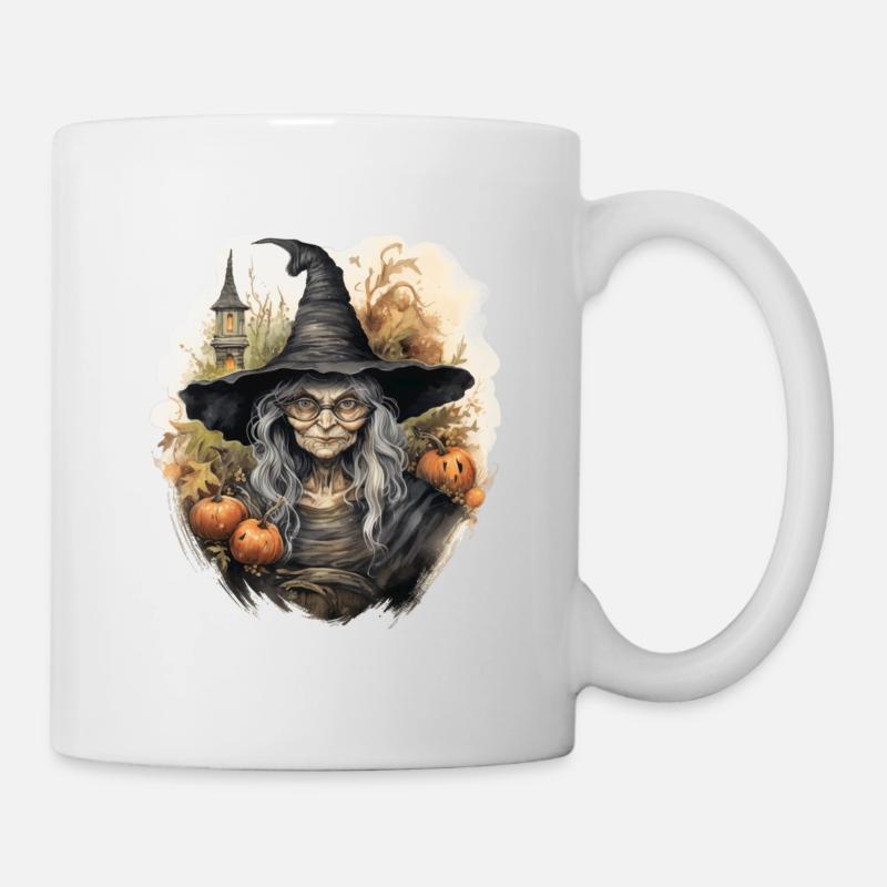 Witch - Tasse - Weiß