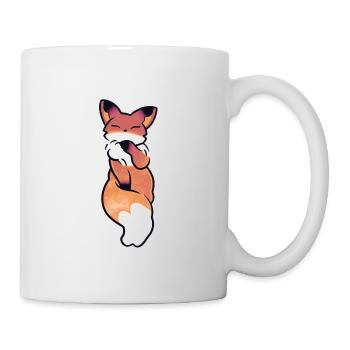 Niedlicher Kawaii-Fuchs - Tasse - Weiß - Rechts