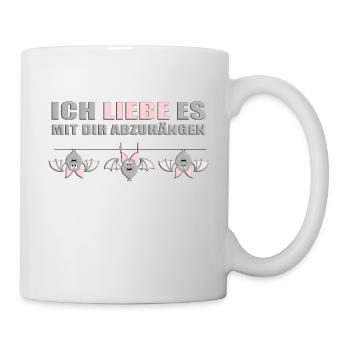 FLEDERMÄUSE - FREUND - ABHÄNGEN - FREUNDSCHAFT - Tasse - Weiß - Rechts