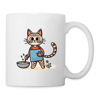 Köchin - Tasse - Weiß - Rechts