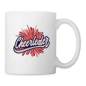 Cheerleader - Tasse - Weiß - Rechts