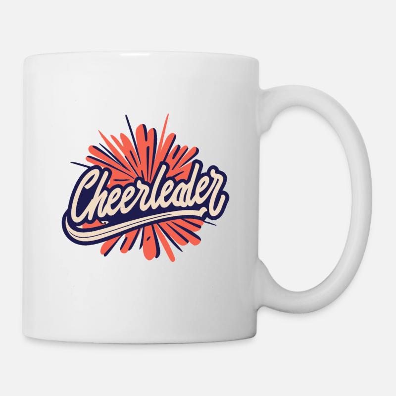 Cheerleader - Tasse - Weiß
