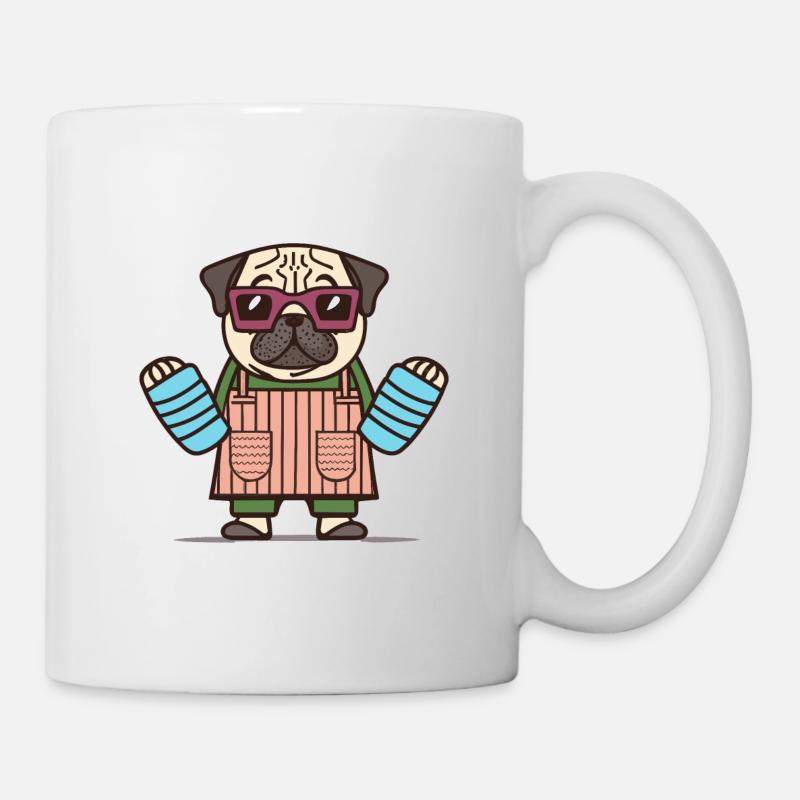 Kochen - Tasse - Weiß