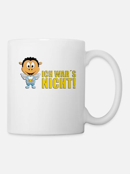 SCHAF - ENGEL - ICH WAR´S NICHT! - Tasse - Weiß