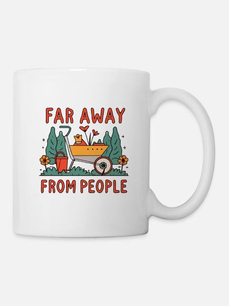 Gärtner - Tasse - Weiß