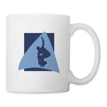 Skateboard Skater - Mug - white - Right