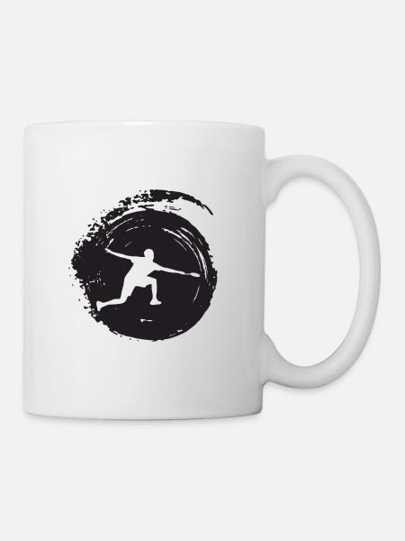 Badminton Badmintonspieler Badminton - Tasse - Weiß