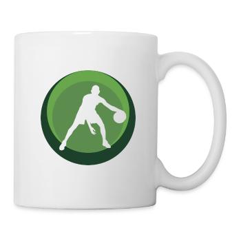 Basketball BBall Basketballer - Tasse - Weiß - Rechts