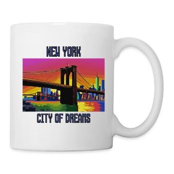 New York City of Dreams - Mug blanc - blanc - Droite