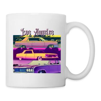 Los Angeles Lowrider - Tasse - Weiß - Rechts