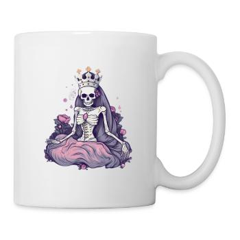 Halloween Skeleton Kings Sweet Sour Disguise - Mug - white - Right