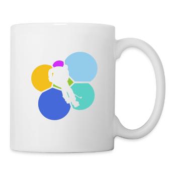 Hockey sur glace Hockey sur glace Hockey sur glace Joueur de hockey sur glace - Mug blanc - blanc - Droite