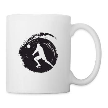 Beach Volleyballer - Tasse - Weiß - Rechts