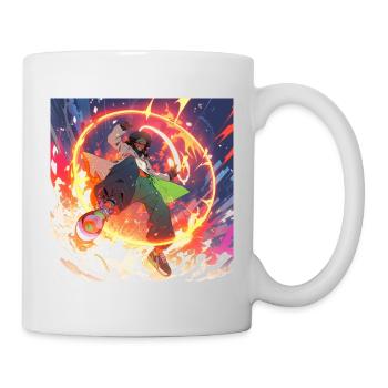 Fire Dance - Mug blanc - blanc - Droite