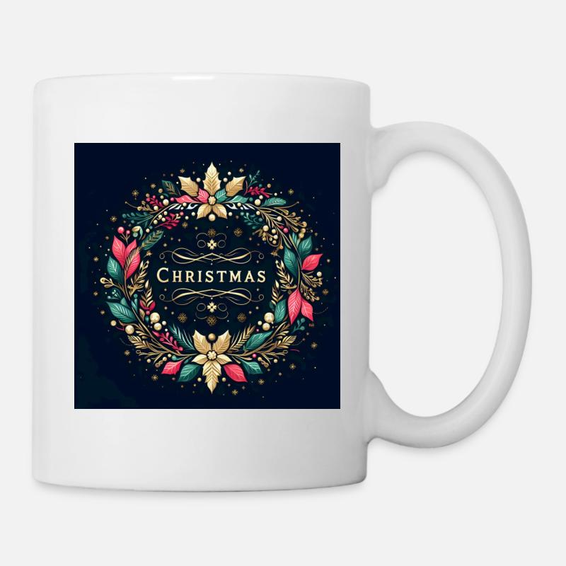 Weihnachten - Tasse - Weiß