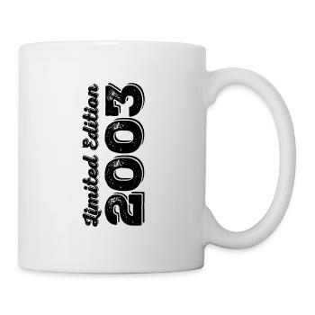 Millésime 2003 - Mug blanc - blanc - Droite