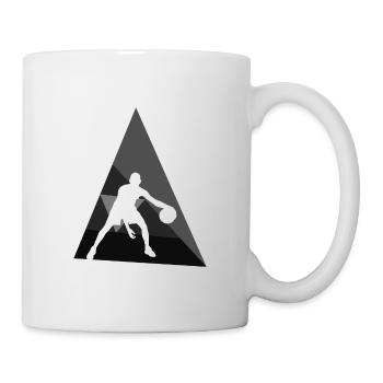 Basketball Basketballspieler Dunk - Tasse - Weiß - Rechts