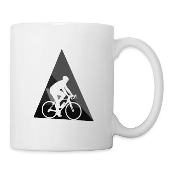 Fahrrad Radfahren Rad Radtour - Tasse - Weiß - Rechts